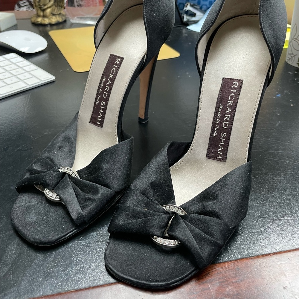 Satin Richard Shah heels